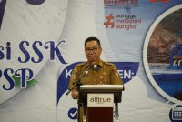 Plt. Sekda Leonard S. Ampung Ajak Untuk Meningkatkan Koordinasi, Sinkronisasi, dan Integrasi Dalam Percepatan Layanan Sanitasi