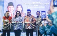 Diskominfosantik Prov. Kalteng Bersama KIM Bintang Jaya Itah Kota Palangka Raya Ikuti Pembukaan KIMFest Nasional