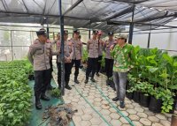 Dinas TPHP Kalteng Fasilitasi Dikbangspes Polri untuk Optimalisasi Lahan Hortikultura