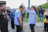Gubernur Kalteng Agustiar Sabran Sambut Kedatangan Kepala Kejaksaan Tinggi Kalteng yang Baru Agus Sahat Sampe Tua Lumban Gaol